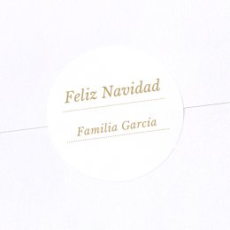 Sello navideño