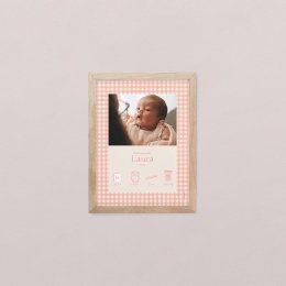 Bonito vichy - rosa