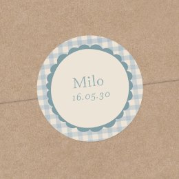 Bonito vichy - azul