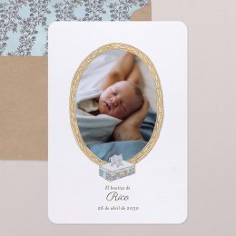 Mi primer retrato - azul