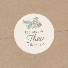 Mi primer retrato - rosa