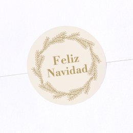 Bola de Navidad - Corona dorada