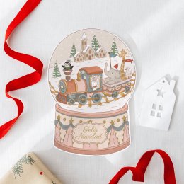 Bola de nieve - Tren de Navidad