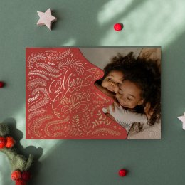 Abeto navideño - Rojo grosella