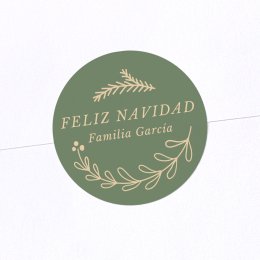 Adorno vintage - Verde bosque