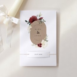 Burgundy Peonies