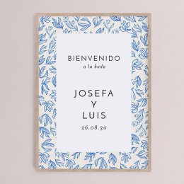 Azul floral