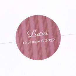 Babero - rosa