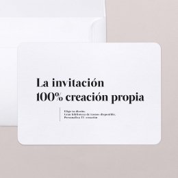 Tu creación 100% personalizada