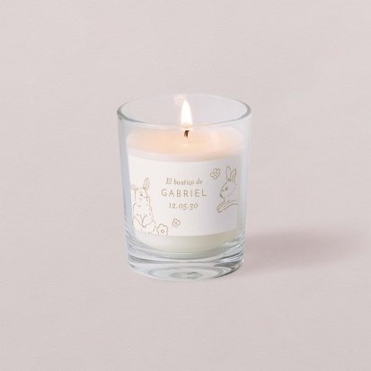 Velas Bautizo - Cotton Bird