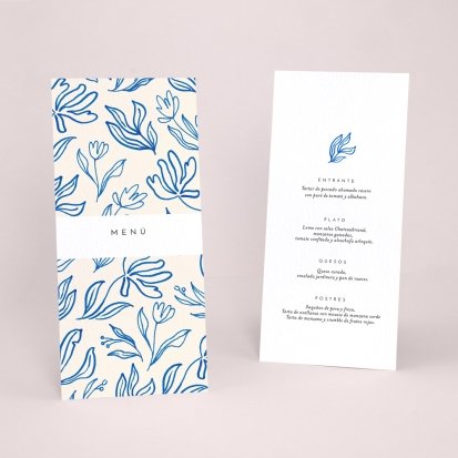 Azul floral