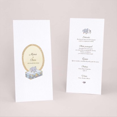 Mi primer retrato - azul