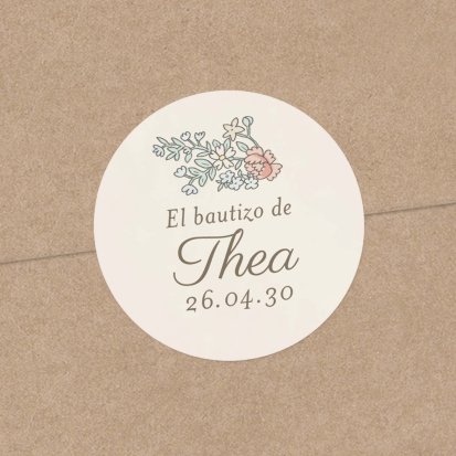 Mi primer retrato - rosa