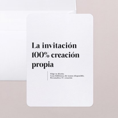 Tu creación 100% personalizada