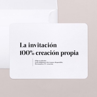 Tu creación 100% personalizada
