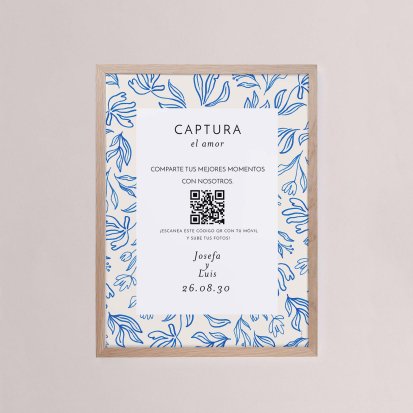Azul floral