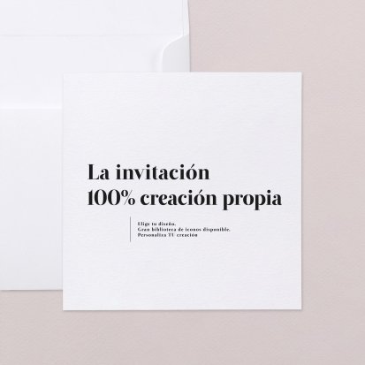 Tu creación 100% personalizada