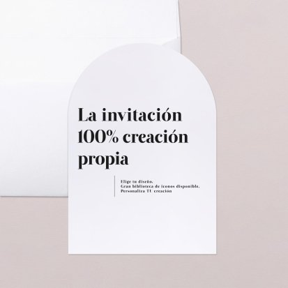 Tu creación 100% personalizada