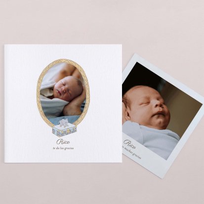 Mi primer retrato - azul