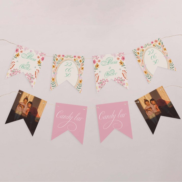 Pastel flowers