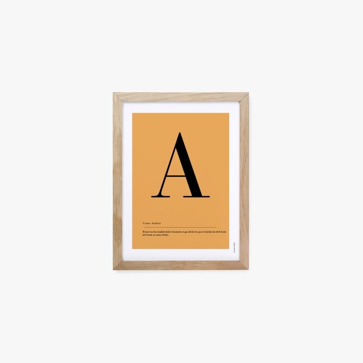 Affiche lettre