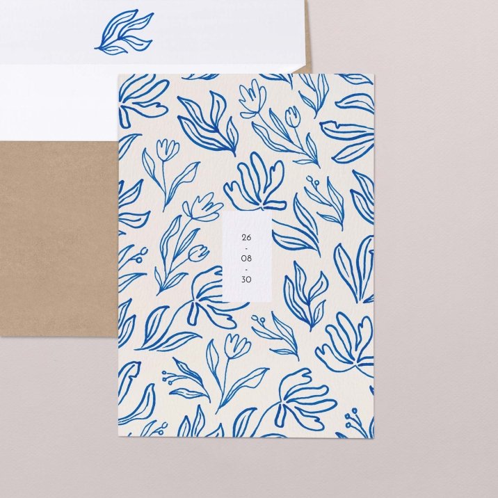 Azul floral