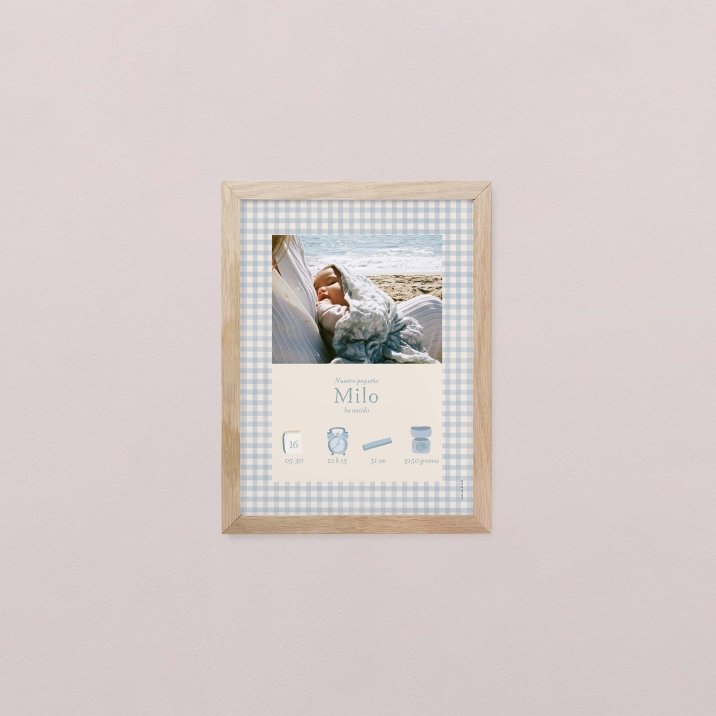 Bonito vichy - azul