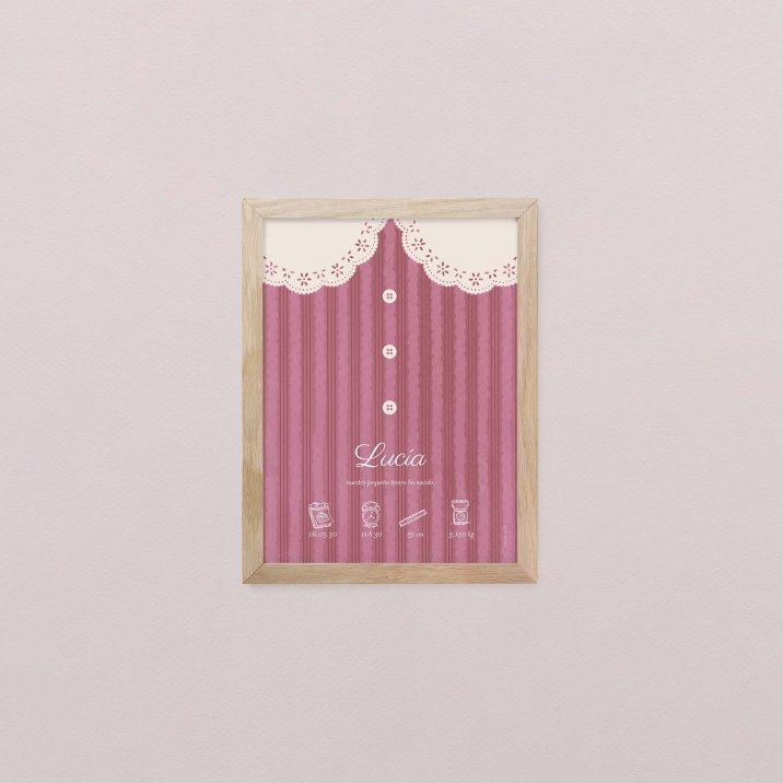 Babero - rosa