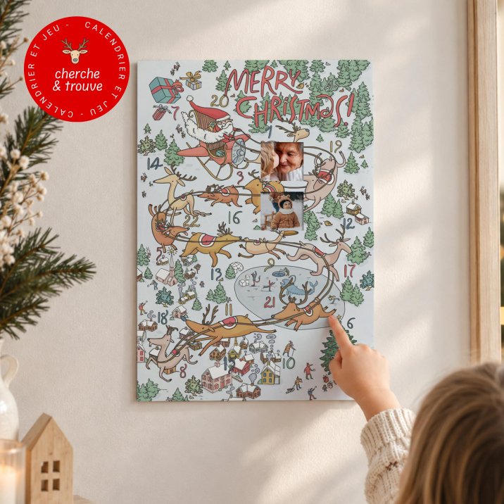 Calendario de Adviento Trineo de Navidad
