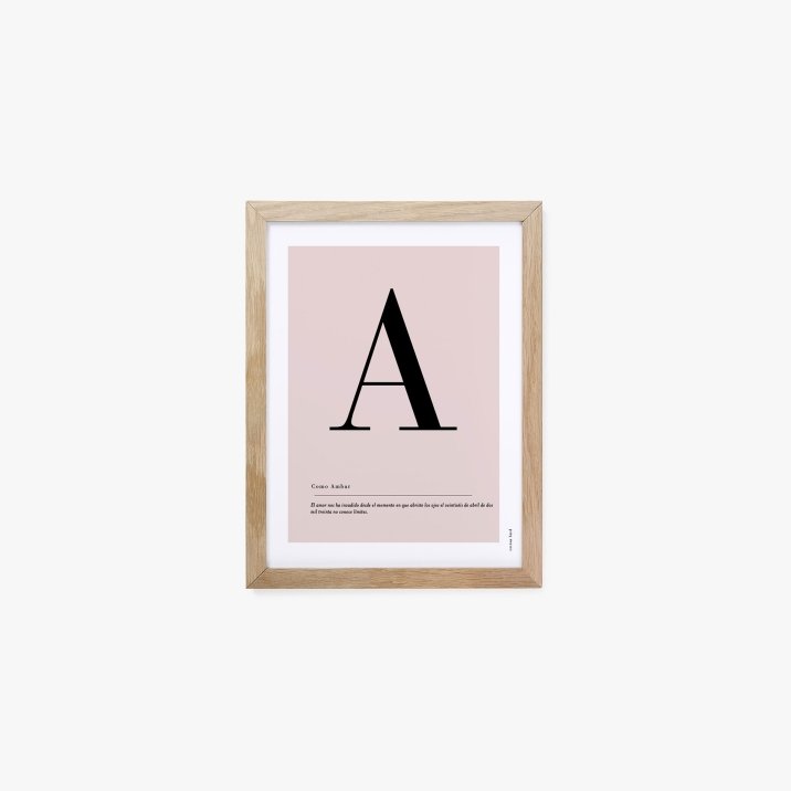 Affiche lettre