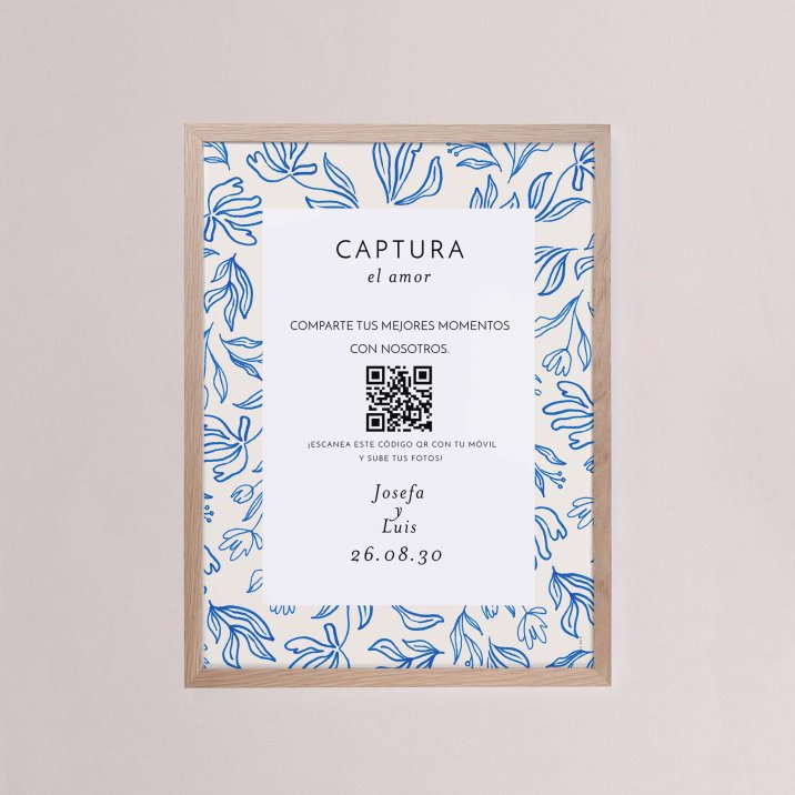 Azul floral