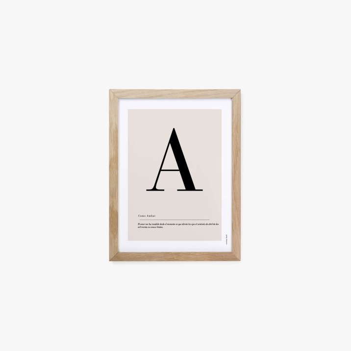 Affiche lettre
