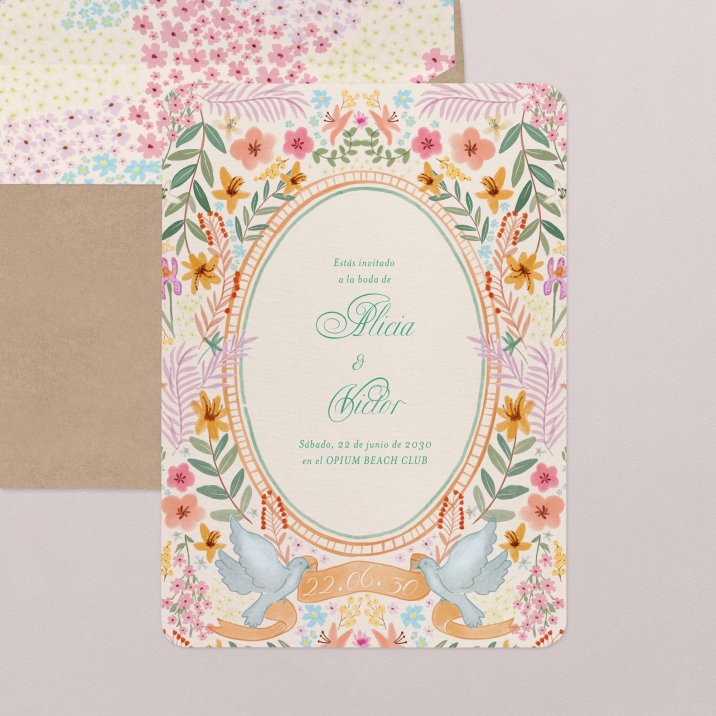 Pastel flowers
