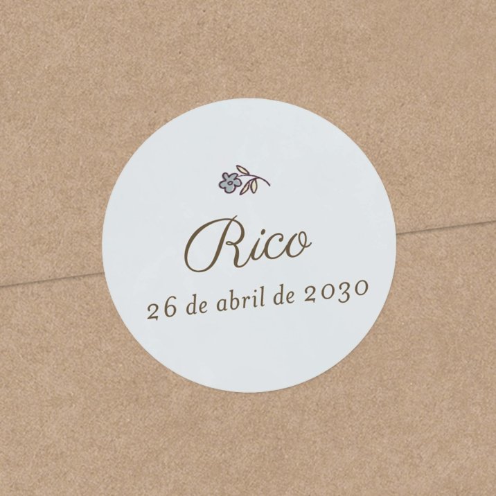 Mi primer retrato - azul