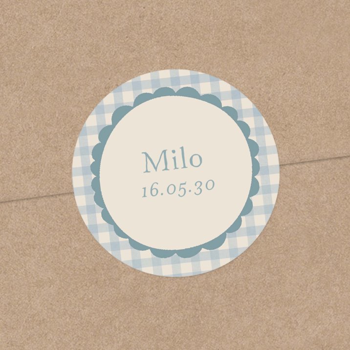 Bonito vichy - azul