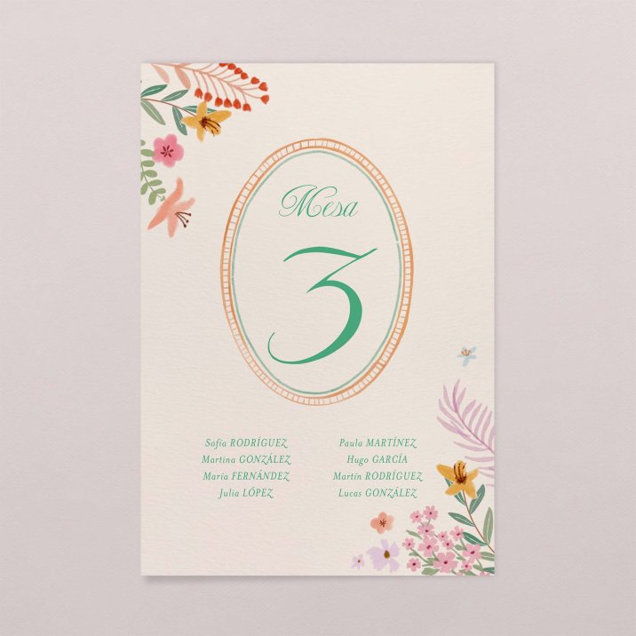 Pastel flowers