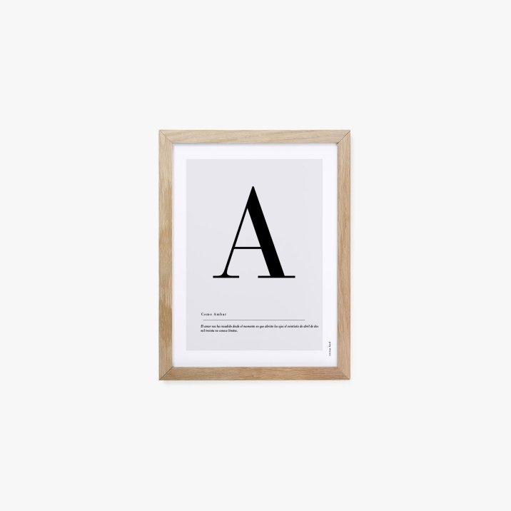 Affiche lettre