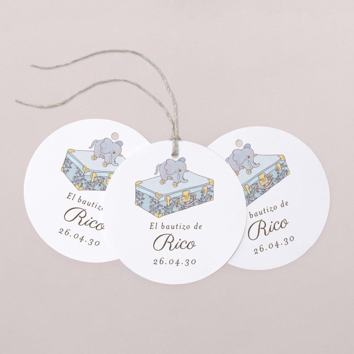 Mi primer retrato - azul