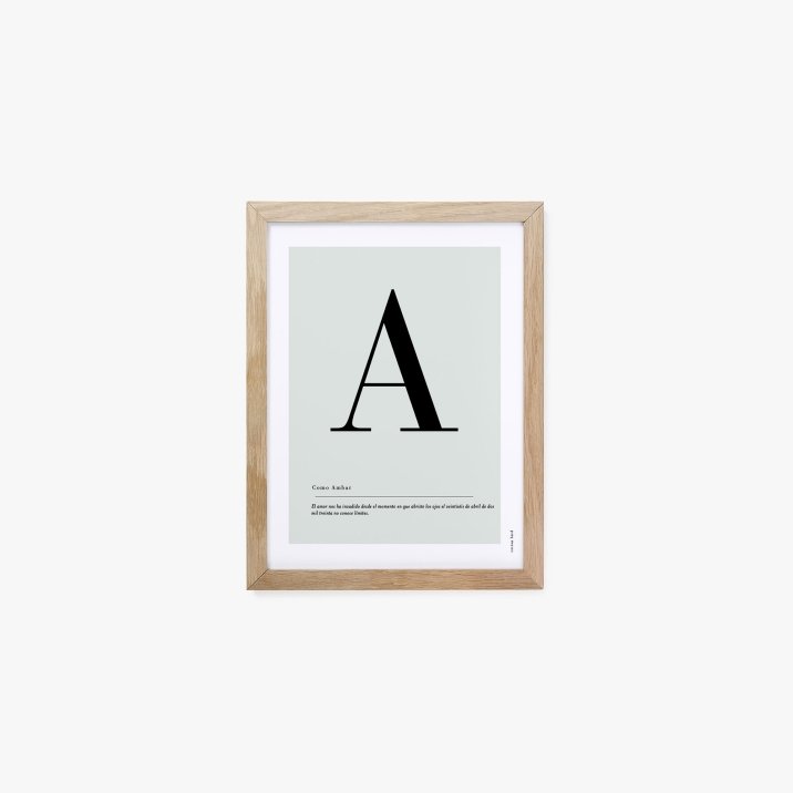 Affiche lettre