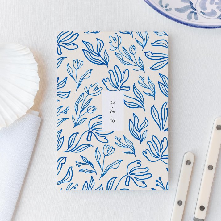 Azul floral