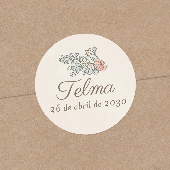 Mi primer retrato - rosa