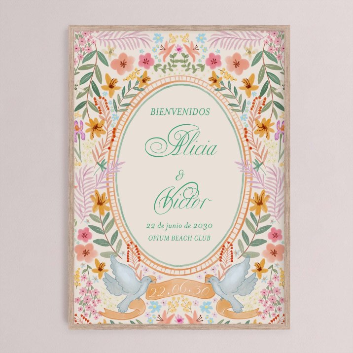 Pastel flowers