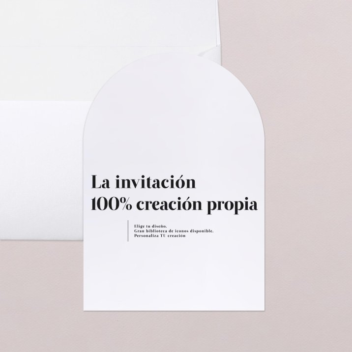 Tu creación 100% personalizada