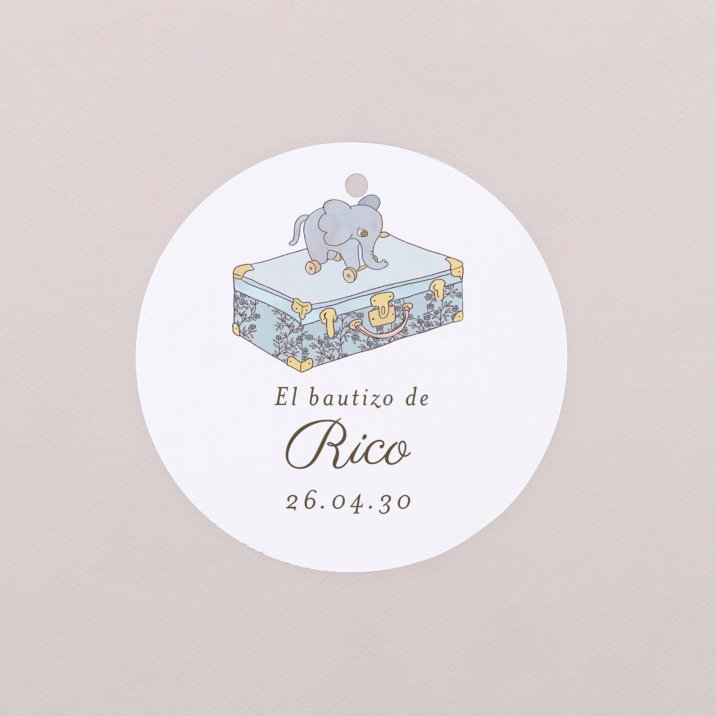 Mi primer retrato - azul