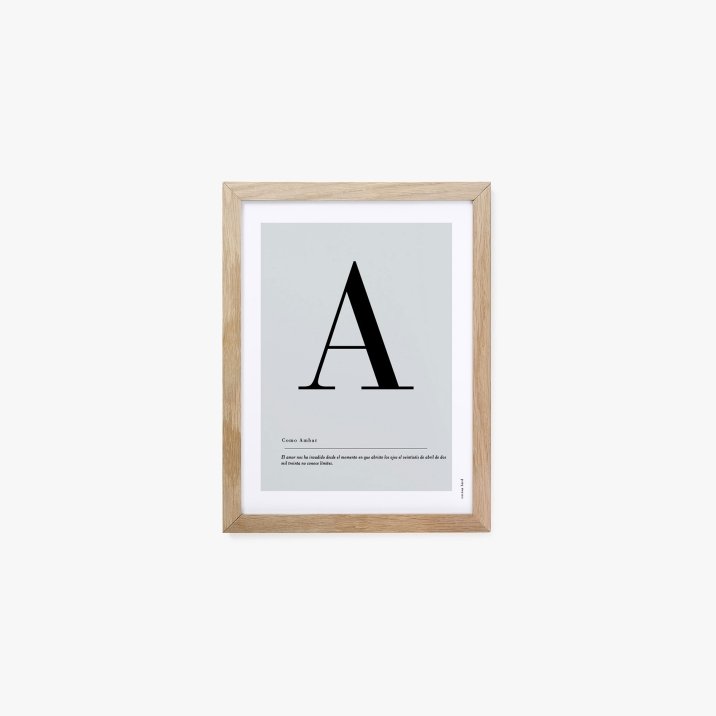 Affiche lettre
